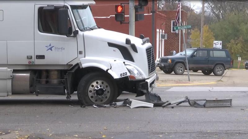Truck accident